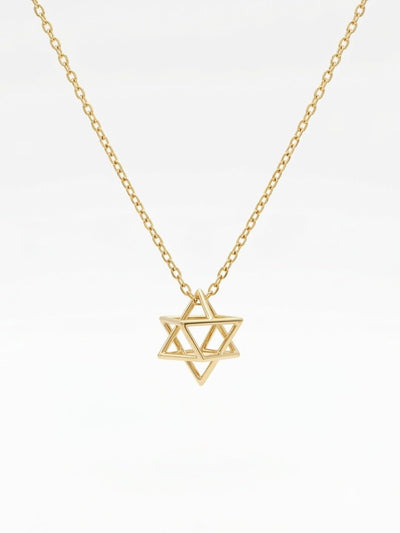 Gold Merkabah Pendant by HaAri Jewelry - HA'ARI JEWELRY