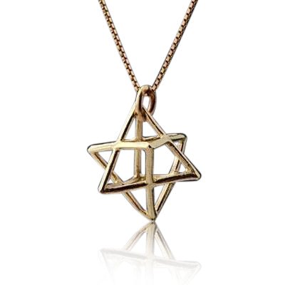 Gold Merchaba Pendant by HaAri Jewelry - HA'ARI JEWELRY